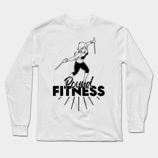 Workout with drumsticks - Pound Fitness Long Sleeve T-Shirt